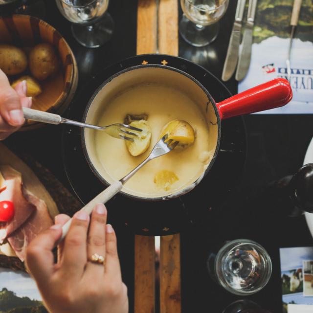 Fondue dans les Monts du Genevois