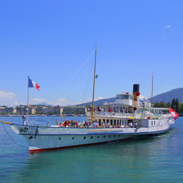 CGN, Schifffahrt auf dem Genfer See