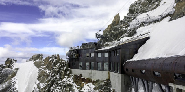 L'aiguille du Midi-Chamonix