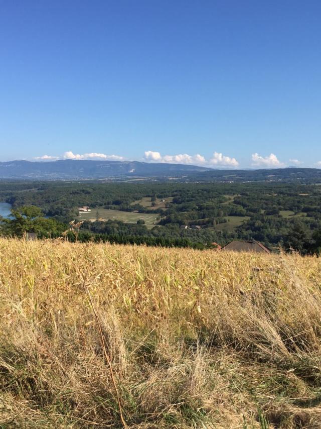 Ausblick von Collonges Ain