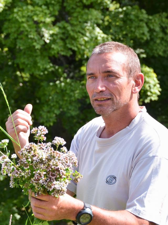 Cueillette avec Patrick Loste