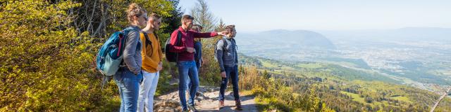 Hiking in Voirons mountain