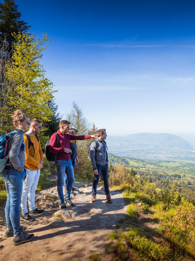 Hiking in Voirons mountain