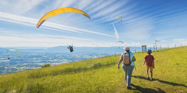 Parapente au Salève