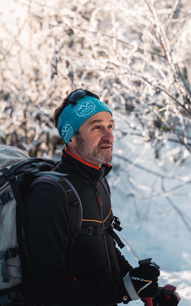 Snowshoeing in the Voirons Mathis Decroux 2088