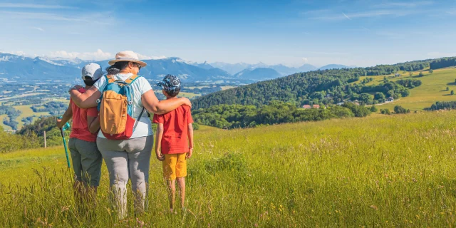 Salève en famille