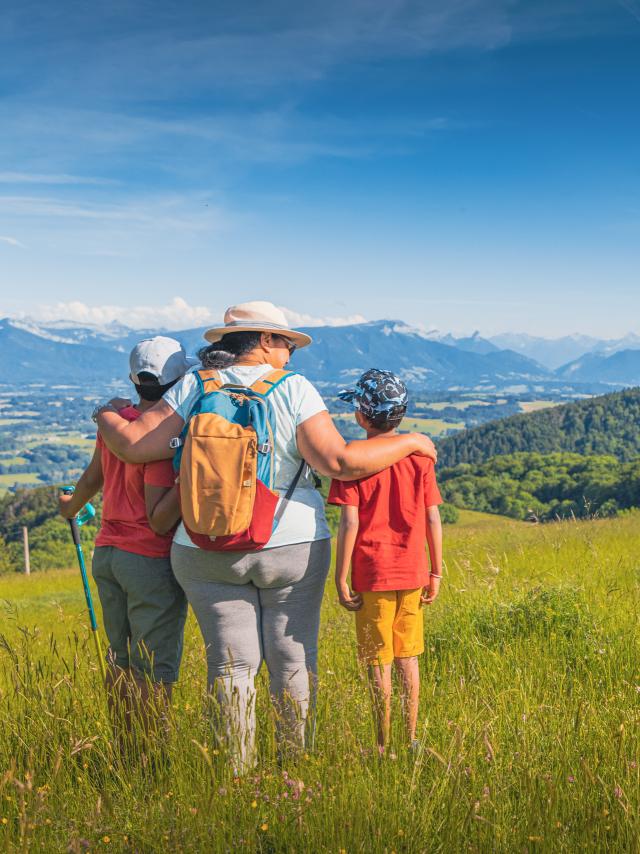 Salève en famille